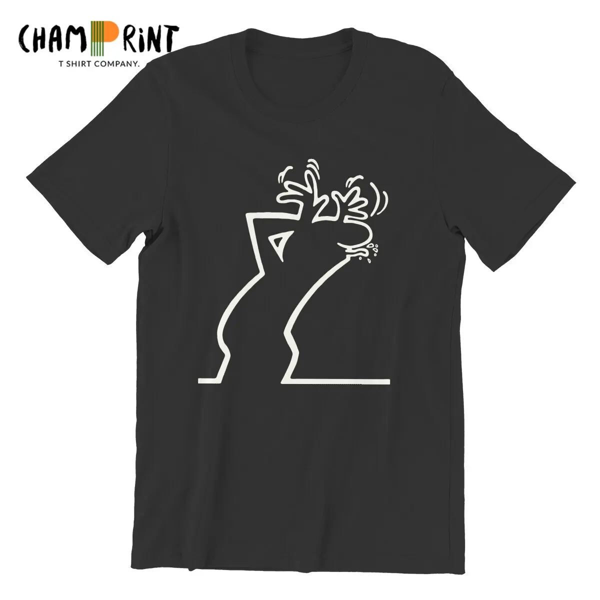 La Linea Cartoon Men T Shirts  Awesome Tee Shirt Short Sleeve Round Neck T-Shirts Pure Cotton Gift Tops