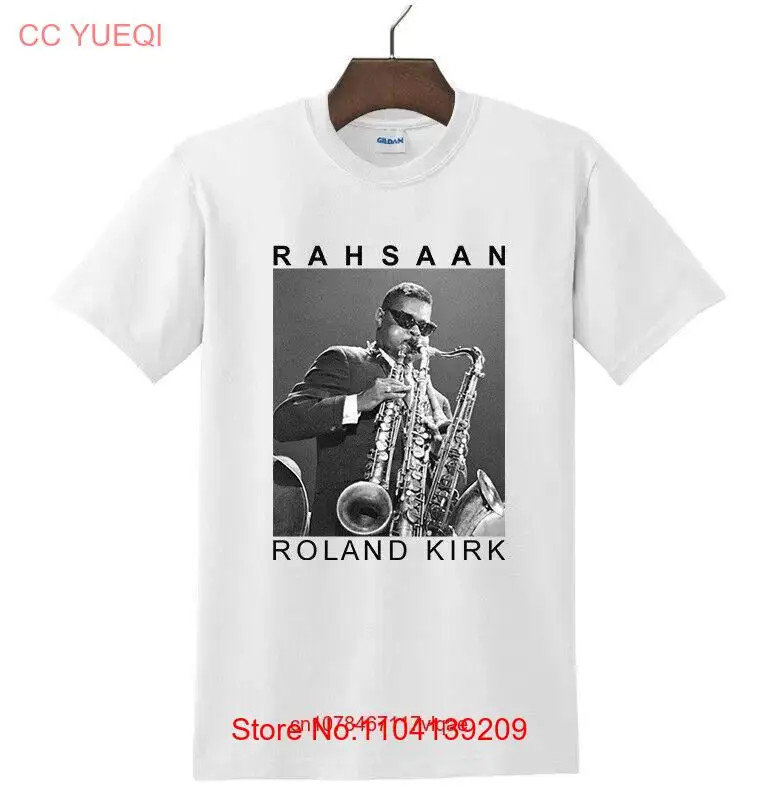 Rahsaan Roland Kirk White T shirt S 5XL long or short sleeves