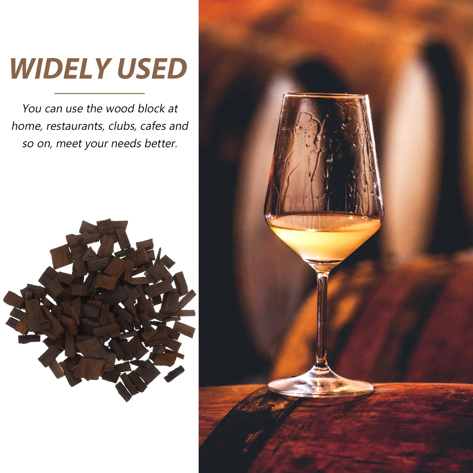 1Pack Small Red Wine Oak Chips Toasted French Oak for Home Brewing Aging Enhance Quality Wine Making Supplies