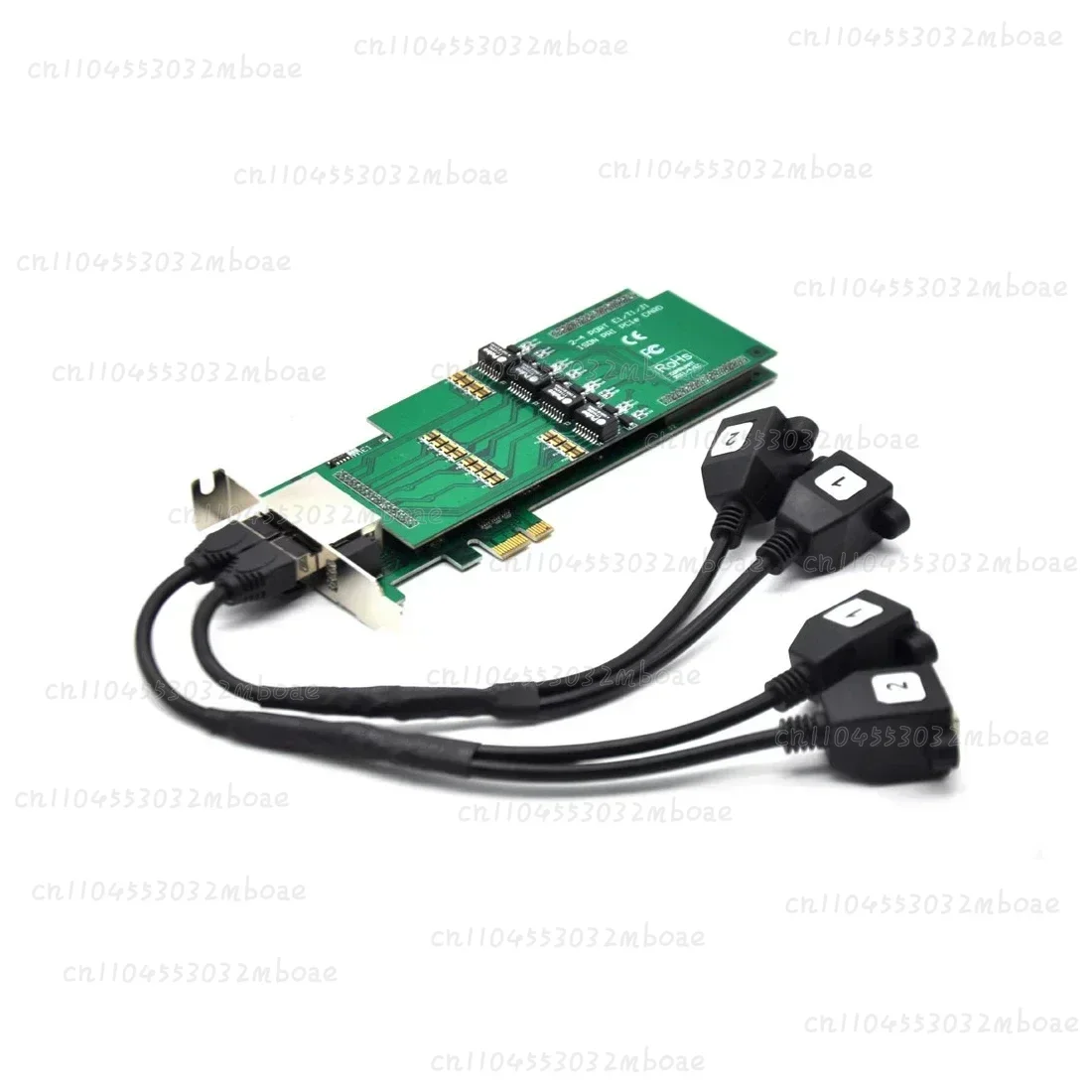 Selling E1 Digital card TE420E E1 T1 J1 Voip Gateway PRI Card Asterisk 4 E1 card digital