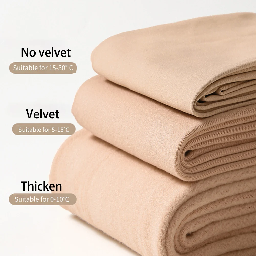 Black Silk Transparent Pantyhose Autumn And Winter Velvet Thickened High-waisted Hip Lift Sexy