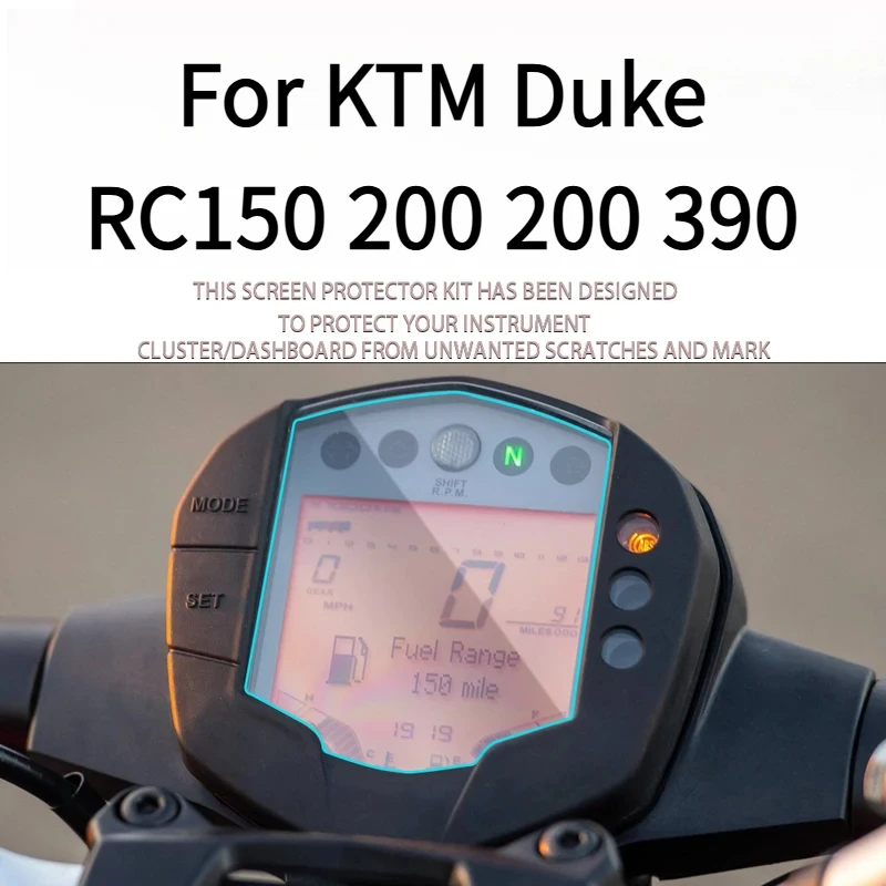 

Screen Protective Pellet Motorcycle Scratches Protective Pelula For KTM DukeDUKE DUKE390 DUKE200 2015-2018