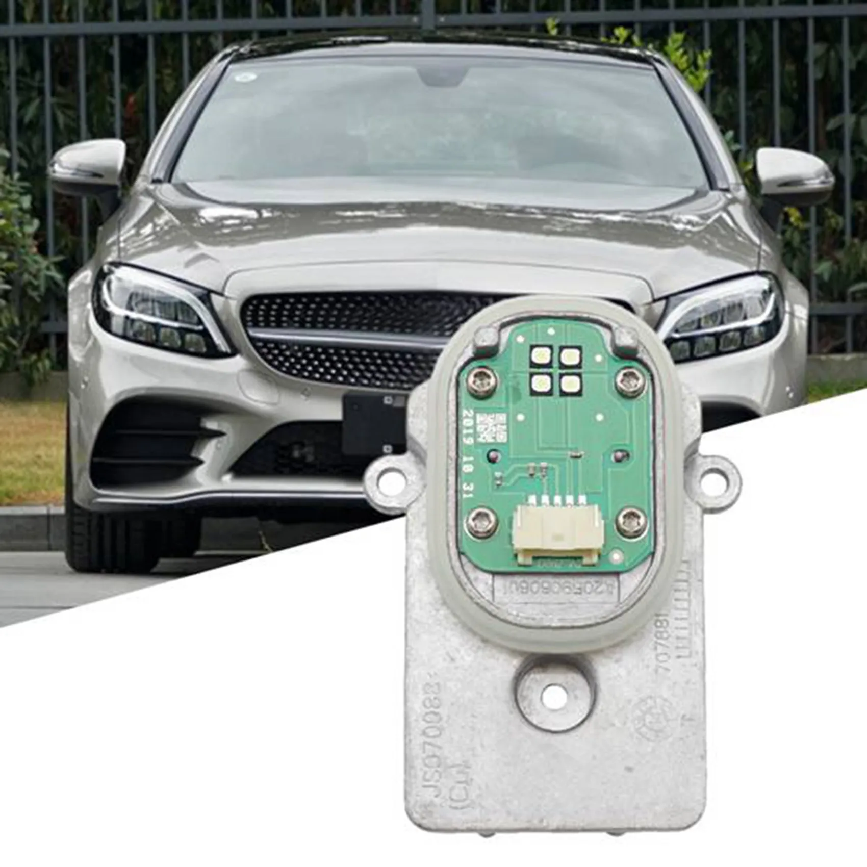1 Pcs Car LED Daytime Running Light Control Unit Module A2059060601 For W205 W156 X156 15-16-A28K