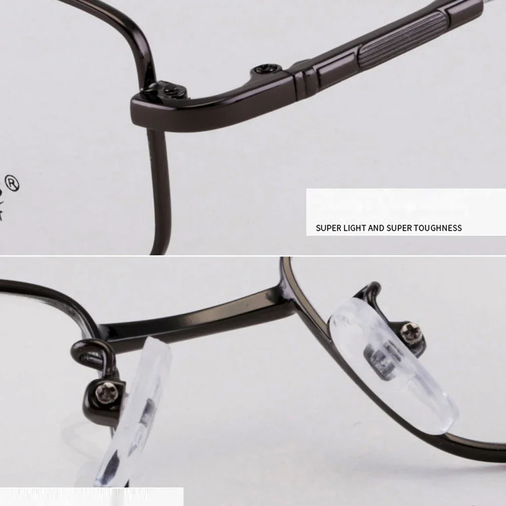 Alloy Frame Ultralight Progressive Multifocal Reading Glasses for Business Men Genlemen+1.0 +1.5 +1.75 +2.0 +2.5 +3 +3.5 +4