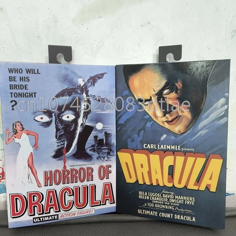 الأصلي NECA الشكل العالمي وحوش عدد دراكولا الإكسسوار مجموعة العالمي وحوش عمل نموذج الشكل اللعب المشتركة المنقولة