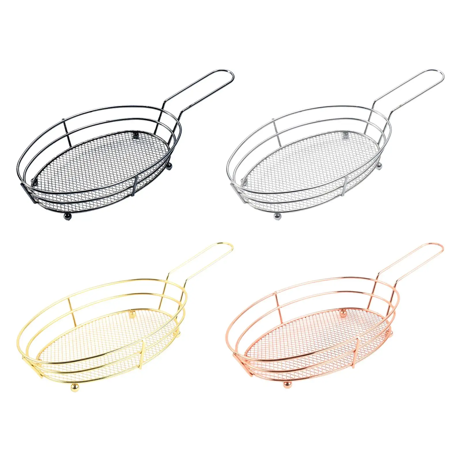 Frying Basket for The Kitchen, Serving Basket for Frying French Fries, Practical