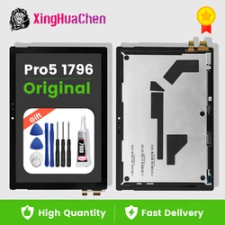 Aaa + Origineel Voor Microsoft Surface Pro 6 1807 Lcd Display Touchscreen Digitizer Assemblage Voor Surface Pro5 1796 Lcd Vervanging