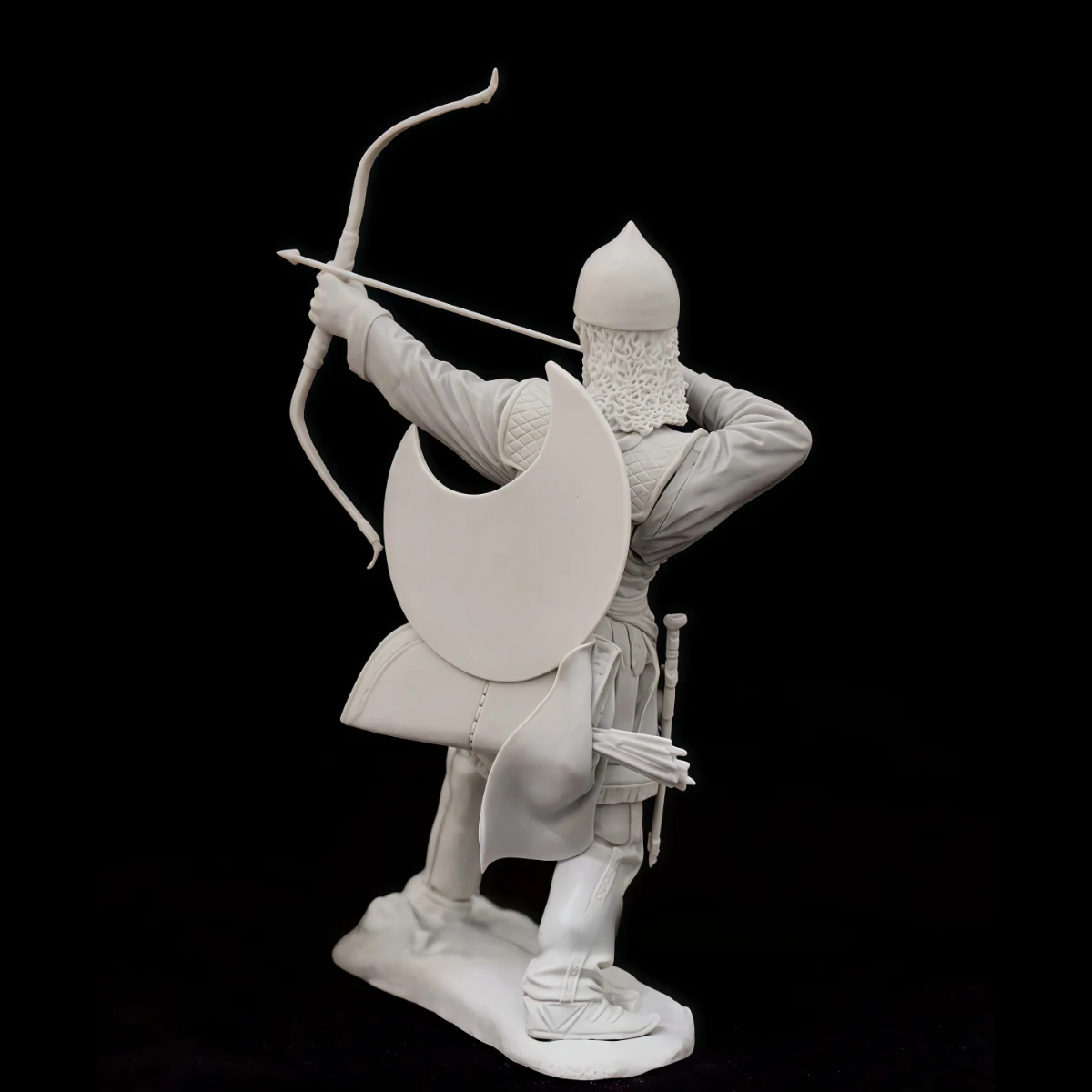 Unbemalter Modellbausatz aus Kunstharz im Maßstab 1:24, Militärthema, persische Infanterie, unmontiert und unbemalt, GK