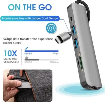 10 最佳銷售 USB 集線器 3.0 - №8