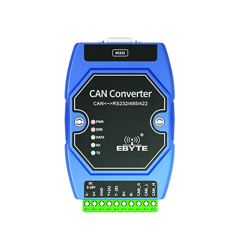 

Ebyte ECAN-401 High protection CAN to RS485/232/422 converter, gateway serial communication module