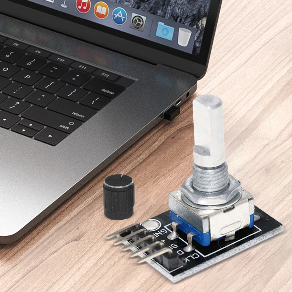 5-20PCS HW-040 360 Degrees Rotary Encoder Switch Module 5V Rotary Encoder Module with Knob Cap Brick Sensor Development Board
