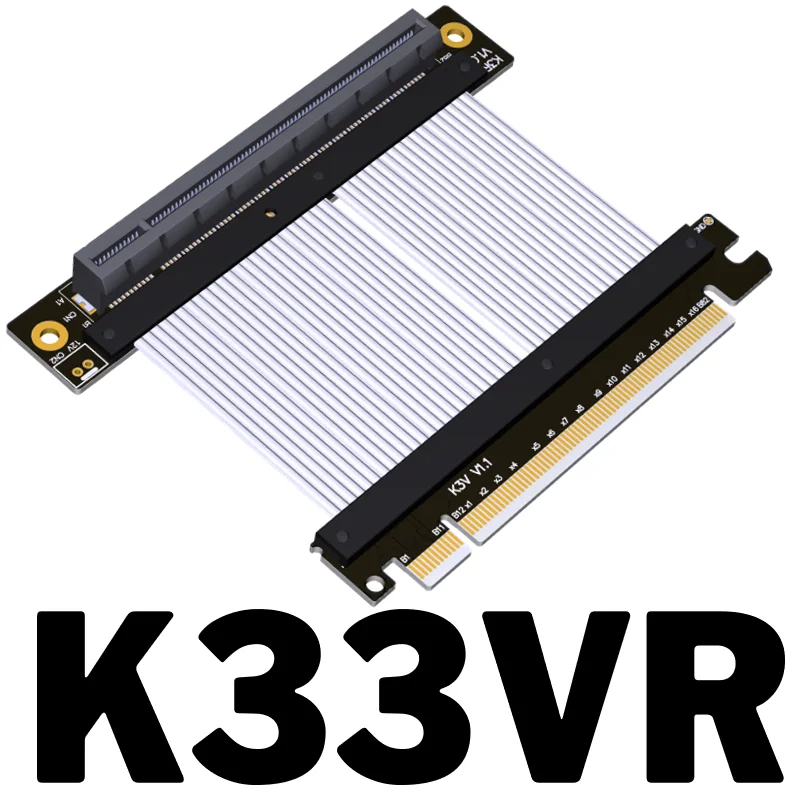 2023 ADT 그래픽 카드 익스텐션 케이블, PCI-E 4.0 5.0x16 to pcie 16x