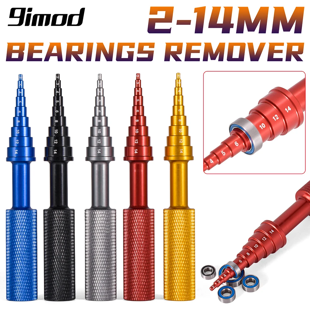 9IMOD RC Car Ball Bearing Removal Tool Puller Remover Non-slip Repair Tools 2-14mm