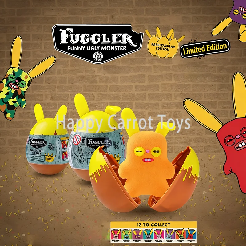 Original Fuggler Osterei-Edition Sammelfiguren Blind Egg Lustige Hässliche Monster Mystery Box Mini-Actionfiguren Geschenk FG2305E