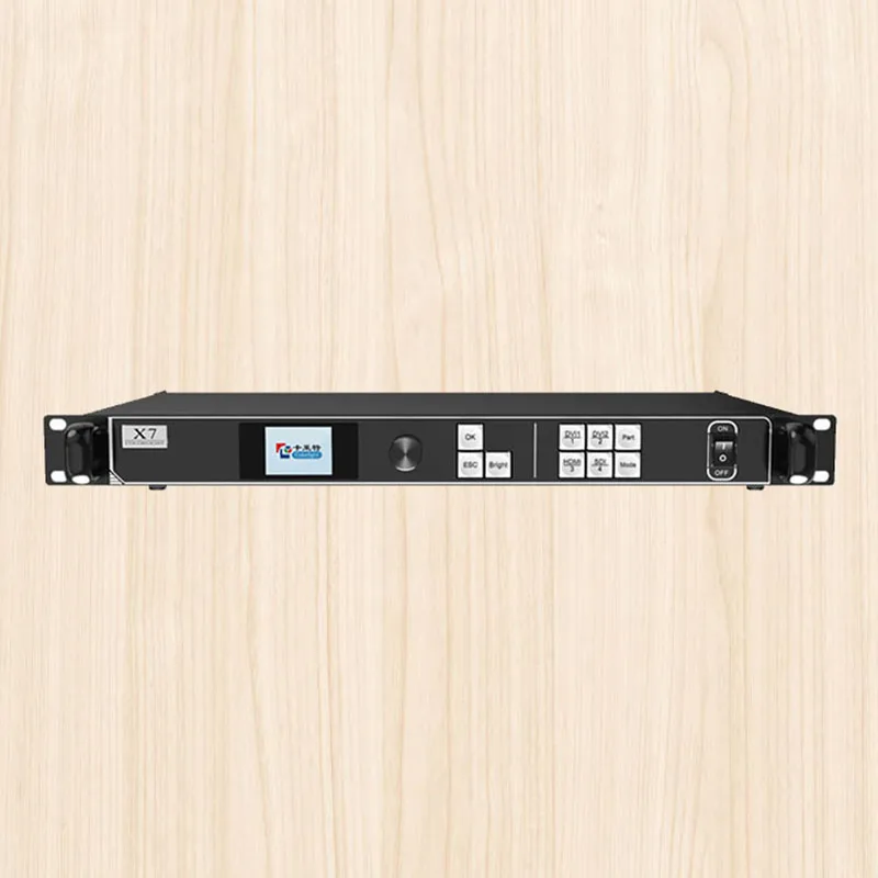 Colorlight-X7 Módulo RGB Full Color, Tela De Aluguel, Controlador De Parede De Vídeo, Tela LED, Processador De Vídeo, Suporta SDI, DVI, HDMI