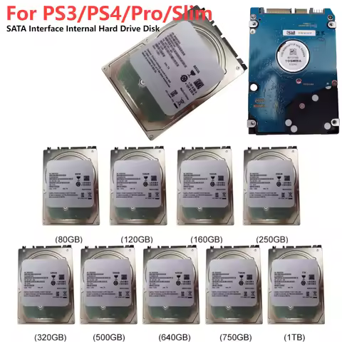 SATA Internal Hard Drive Disk Game Console Internal Hard Disk for Sony PS3/PS4/Pro/Slim Game Console HDD HD Hard Disk