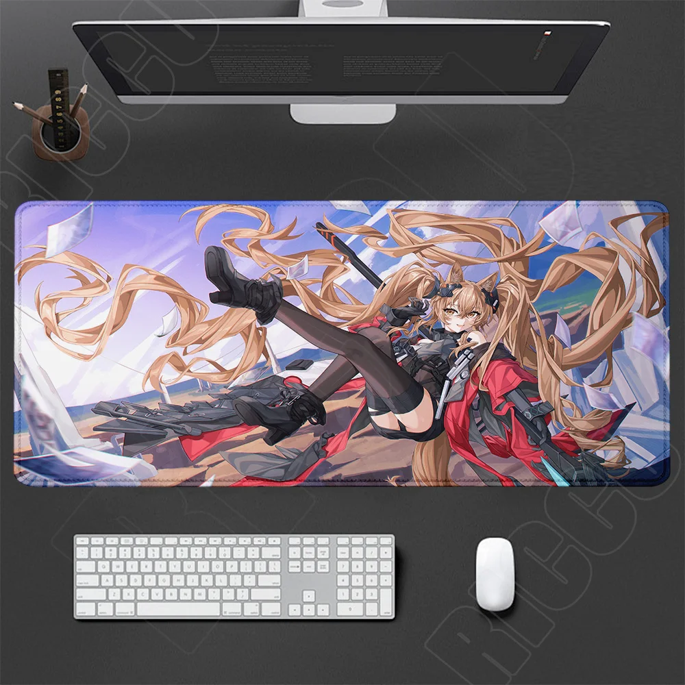 XXL HD-Druck Arknights Endfield Gilberta Game-Mauspad, rutschfeste Gummi-Gamer-Computermatten, Schreibtischunterlage, Laptop, Büro, großer Teppich – Detail 24