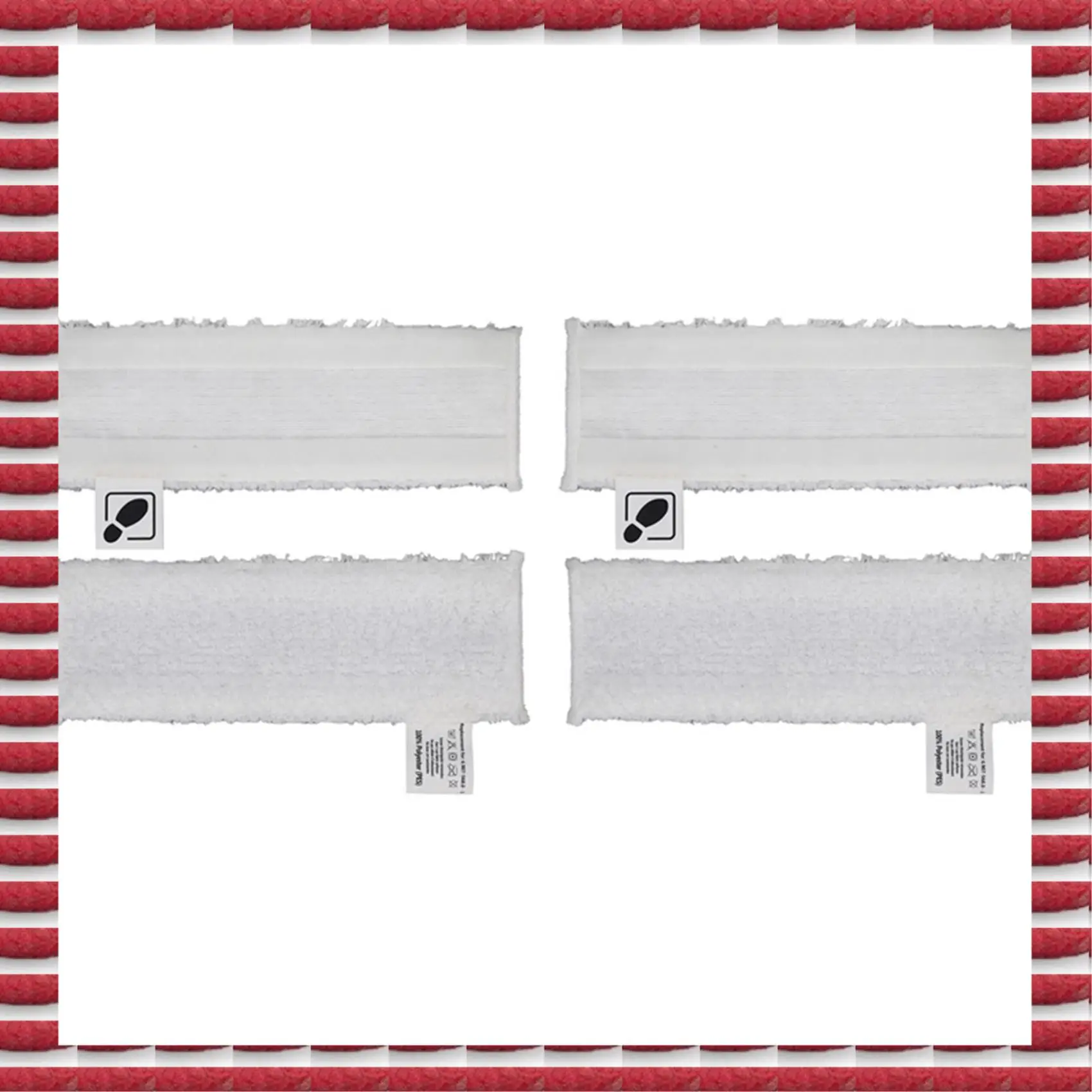 Paño de microfibra A97G para Limpiador de vapor Karcher SC2 SC3 SC4 SC5 Easyfix, almohadillas de fregona duraderas, accesorios de repuesto, 4 Uds.