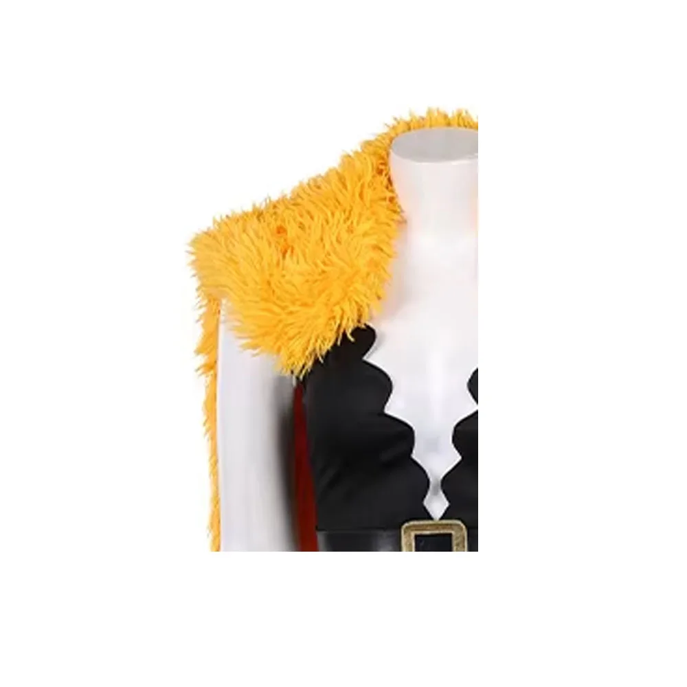 

Nami Cosplay Costume Movie Pirate Disguise Adult Women Skirt Vest Cape Leg Covers Belt Outfits Halloween Carnival Party Suit