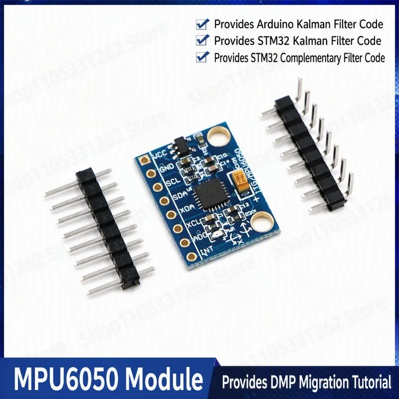 Industrial High Precision GY-521 MPU-6050 3-Axis Accelerometer Gyroscope Module 6DOF Attitude Sensor