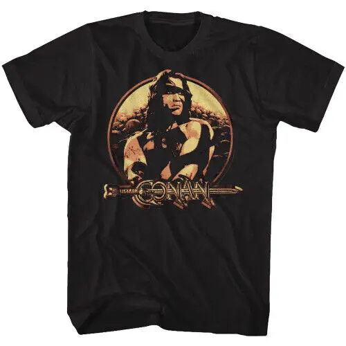 Conan The Barbarian Shield T-Shirt - Black