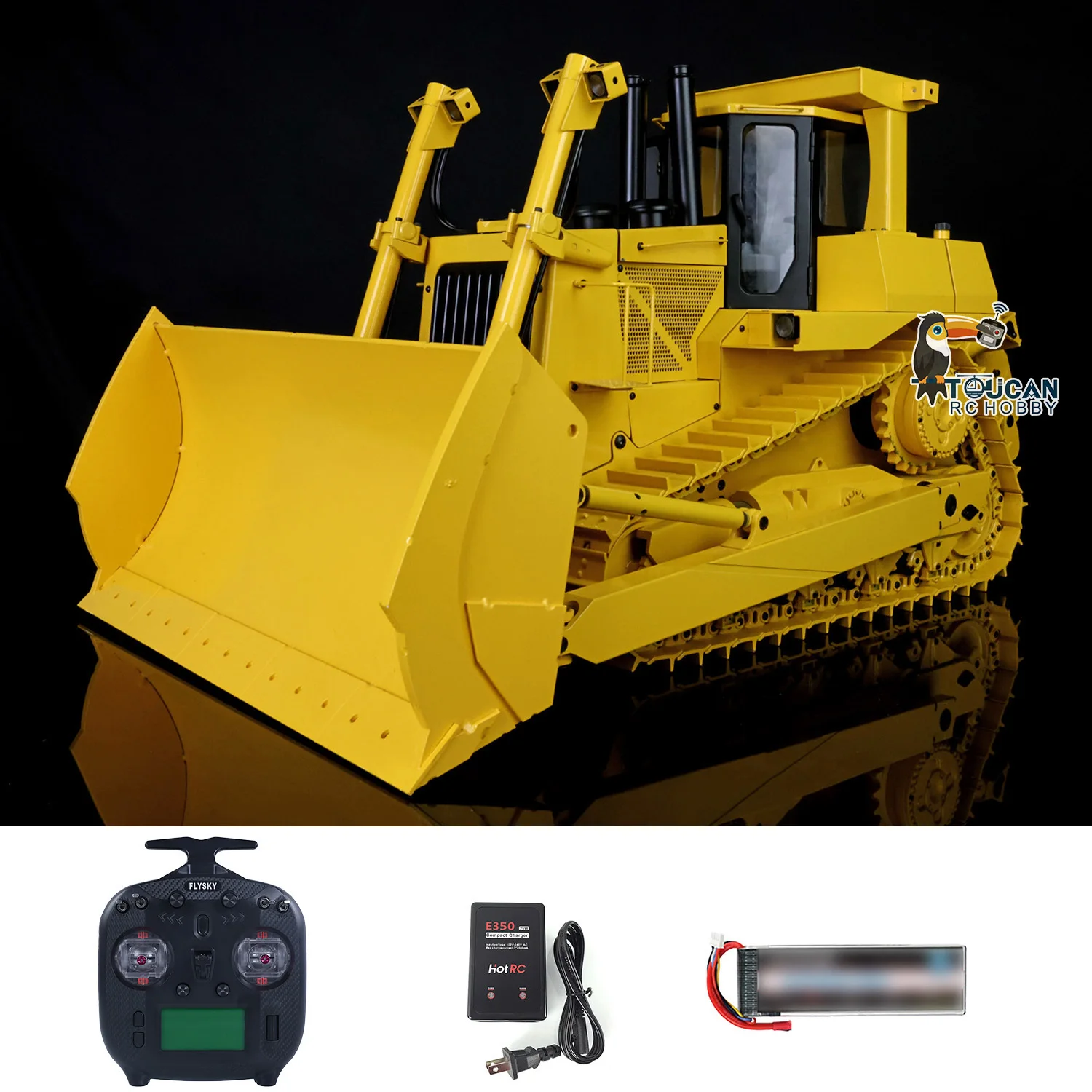 

RTR JDM 98, металлический 1/14, радиоуправляемый бульдозер, гидравлический DXR2, пульт дистанционного управления D10T, гусеничный распылитель, звуковая световая система, игрушечная модель, подарки