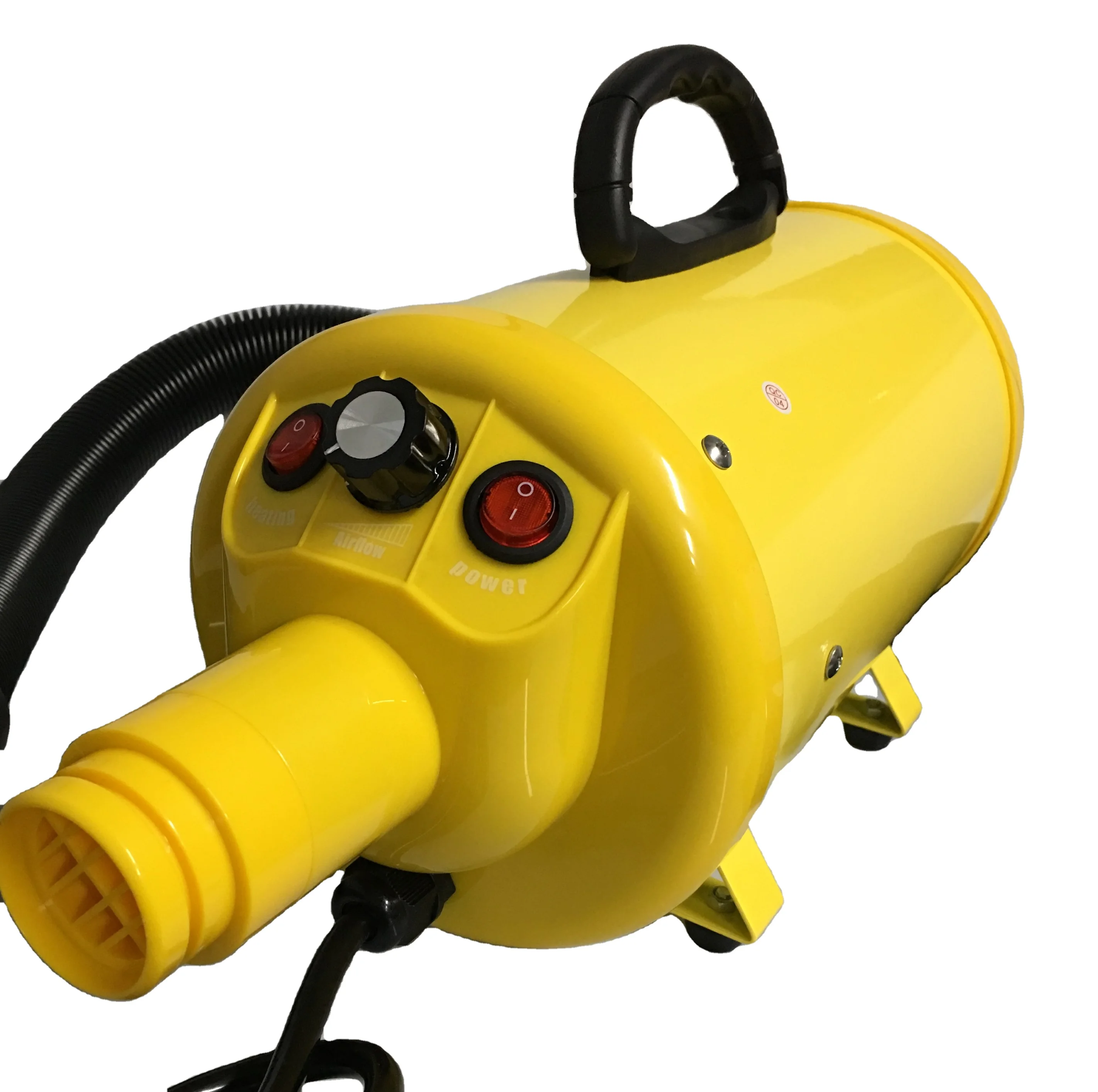 

2400W 3.2HP Stepless Adjustable Speed Pet Hair Force Dryer Dog Grooming Blower with Heater for Dog Professionally