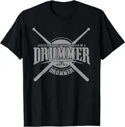 Drummer, Drum Funny Drumsticks Gift T-Shirt For Men Clothing Women Short Sleeve Tees Y2K Tops New Arrival Unisex Summer