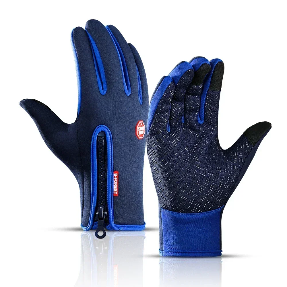 Winter Gloves for Men Women Touchscreen Warm Outdoor Cycling Driving Motorcycle Cold Resistance Gloves Windproof Non-Slip Gloves