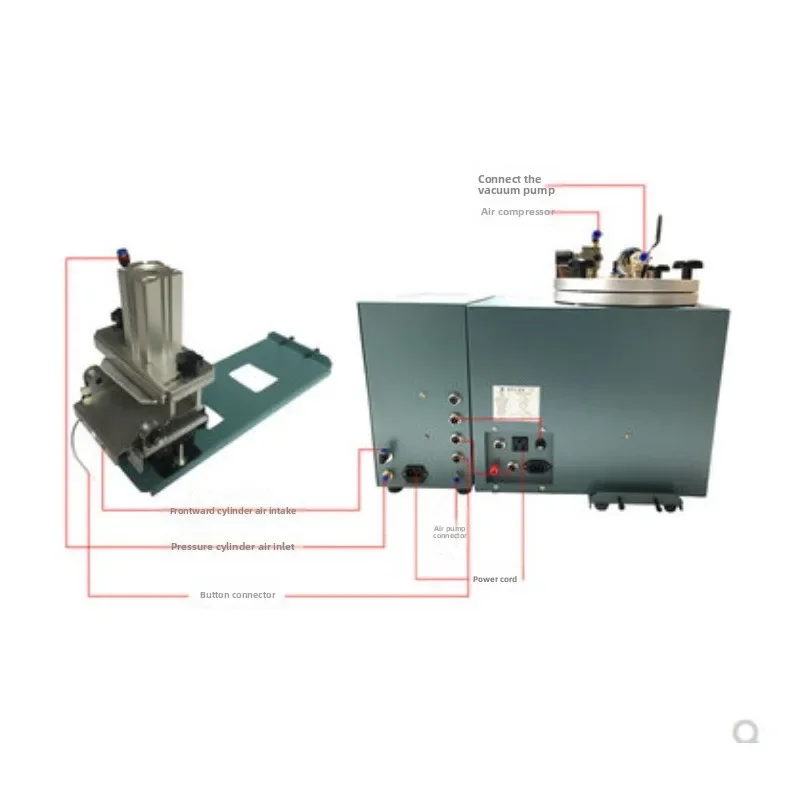 Wax injection machine Jewelry equipment set Casting machine, hair-free edge wax uniform gold punching tool