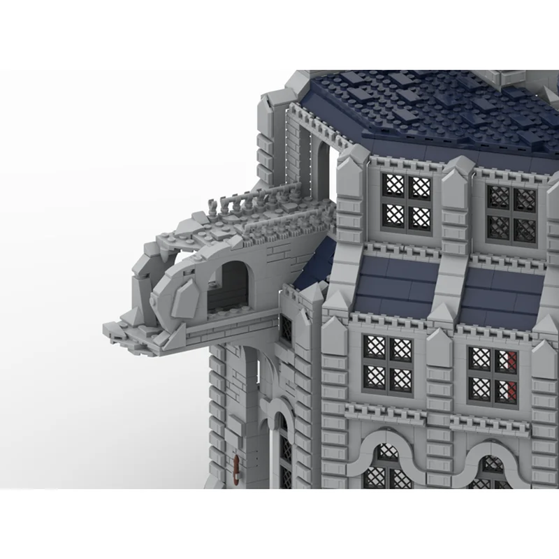 Medieval Castle Model Moc Building Bricks Modular Moonlight Castle Model Technology Blocks Christmas DIY Toy Construction Gifts