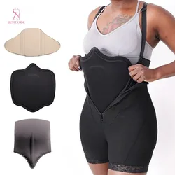 Frete Grátis Lipo espuma cinta pos cirurgia abdominoplastia compressão Ab Board para estômago lipoaspiração abdominal abdômen cinta pos parto recuperação barriga Binder costas lombar