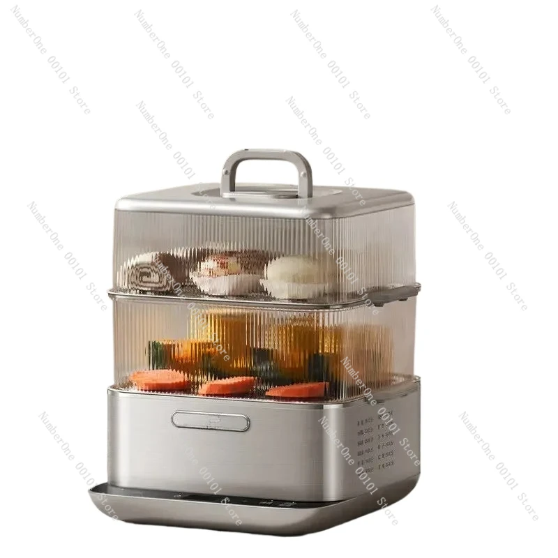 electric steamer multi-function household three-layer breakfast machine steaming and stewing multi-function