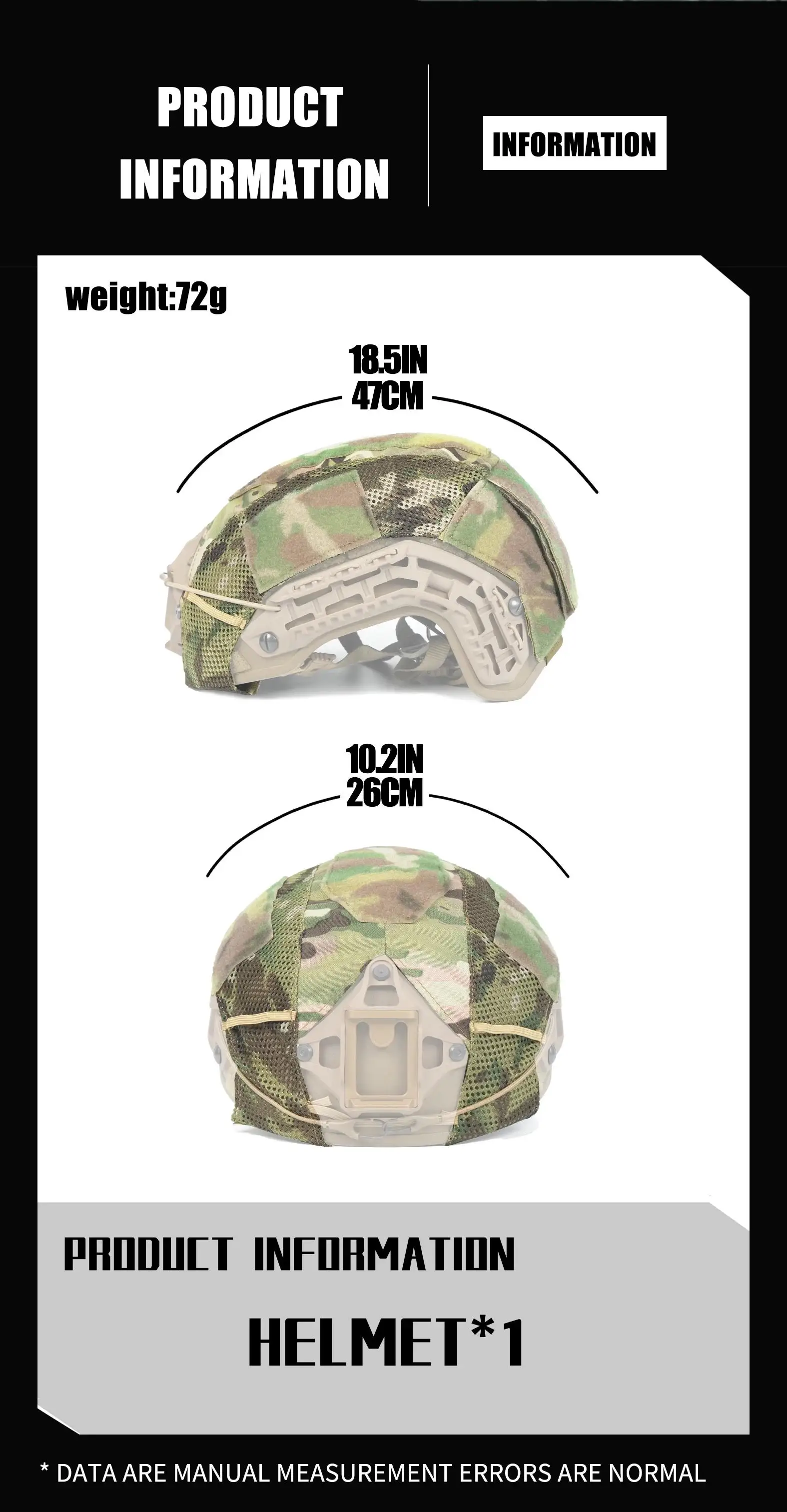 Dmgear CAIMAN Helmet Cover Mesh For Size XL SF Helmet Tactical Protective Gear Airsoft Hunting Accessory Outdoor Equipments Hunt