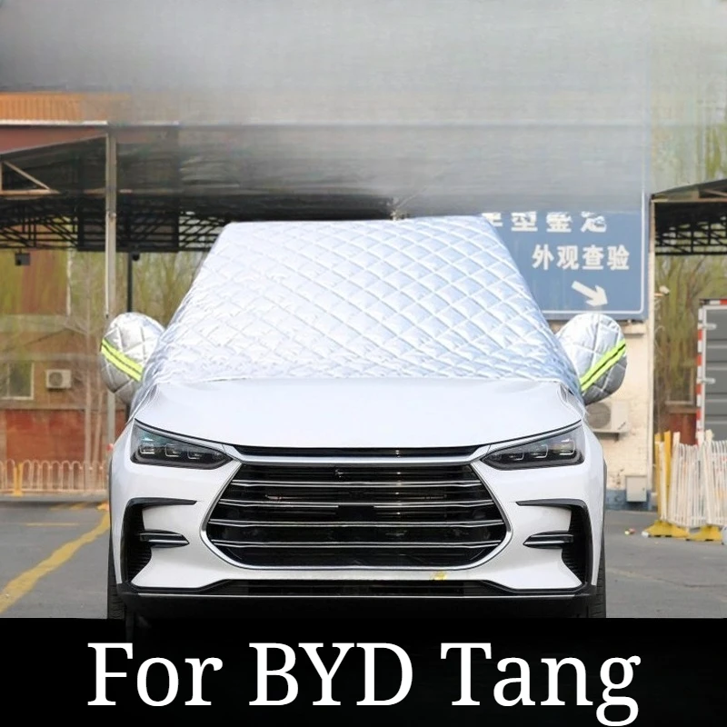 

Для BYD Tang автомобильная одежда толстый снежный чехол зимой, снежный и морозостойкий, антифризный чехол на переднее лобовое стекло автомобиля