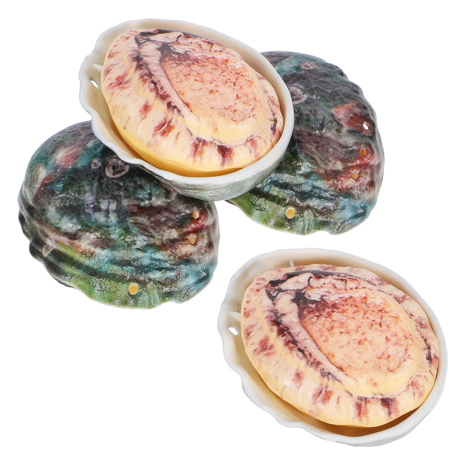 

4Pcs Abalone Inspired Water Squirt Gun Unique Shell Look for Summer Pool Play Lightweight Travel Friendly Kids Outdoor Activity