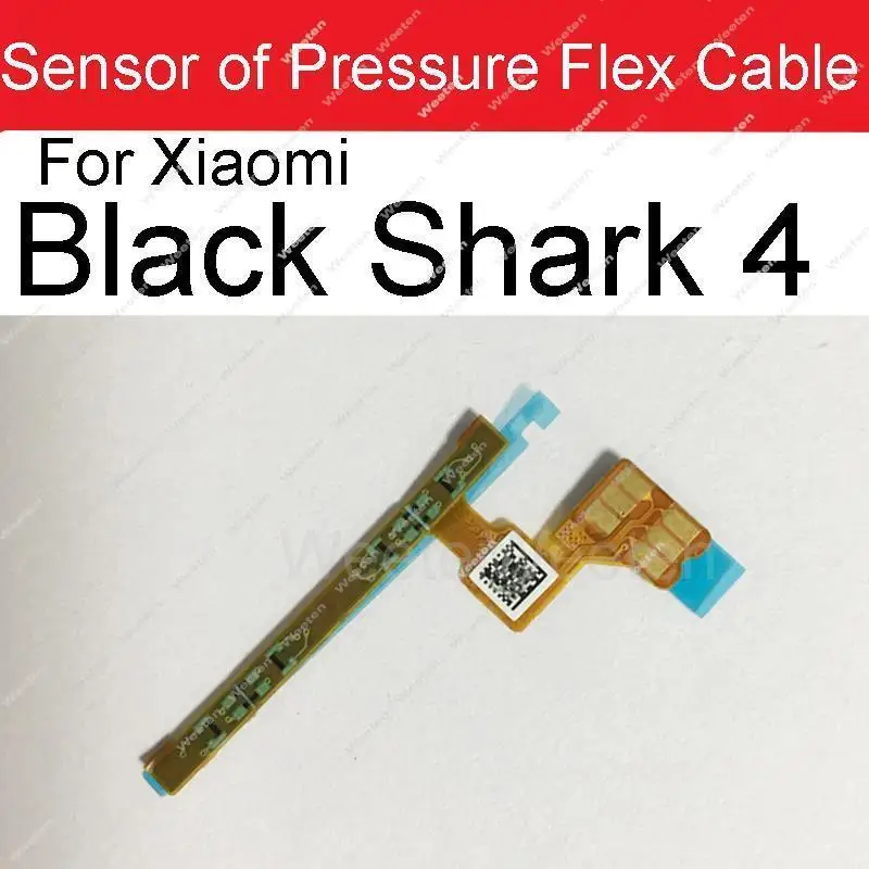 Up Down Press Sensor Flex Cable For Xiaomi Black Shark Blackshark 3 4 4Pro 5 5Pro Pressure Sensor Flex Ribbon Replacement