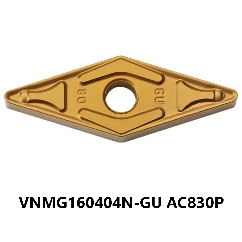 Original VNMG VNMG160402 VNMG160404 VNMG160408 VNMG160412 N-SU GU EX AC520U AC630M AC820P AC830P Carbide Inserts CNC Lathe Tool