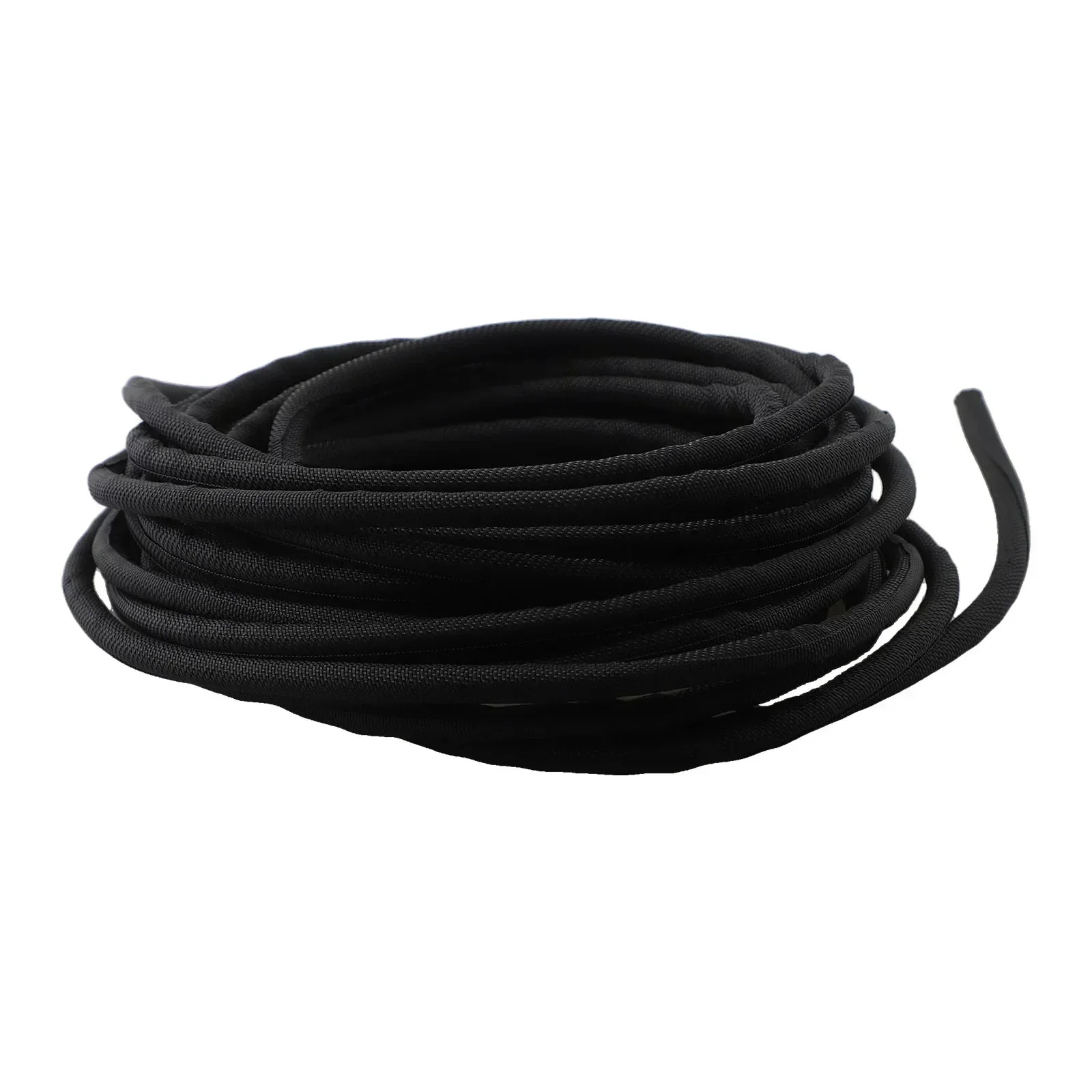 Cable Management System Black High-Temp Wire Wrap Protective Cable Cover PET Polyethylene Terepthalate Tangle-Free