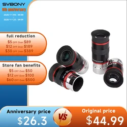 Svbony Telescope Eyepiece 6/9/15/20mm Telescope Accessory 1.25