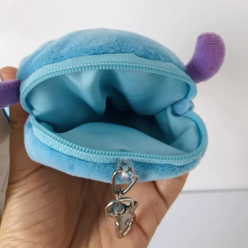 Monedero de Peluche Suave de Mike y James P. Sullivan de Disney Monsters University, Tarjetero, Estuche para Auriculares, Adornos Colgantes, Regalo para Amigos