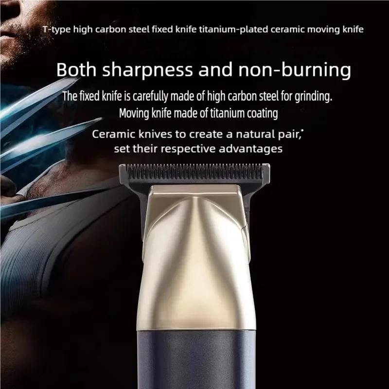 Clipper Electric Oil Head Engraving Electric Clipper Home Self-service Shaving Special Artifact Shaving Salon Professional Hair