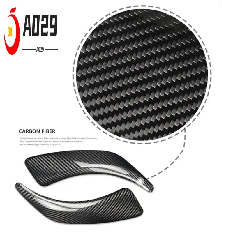 

A029-ABS Carbon Fiber Car Interior Door Panel Cover For BMW 1 2 Series F20 F21 F22 F23 2012-2016 Door Pull Handle Trim