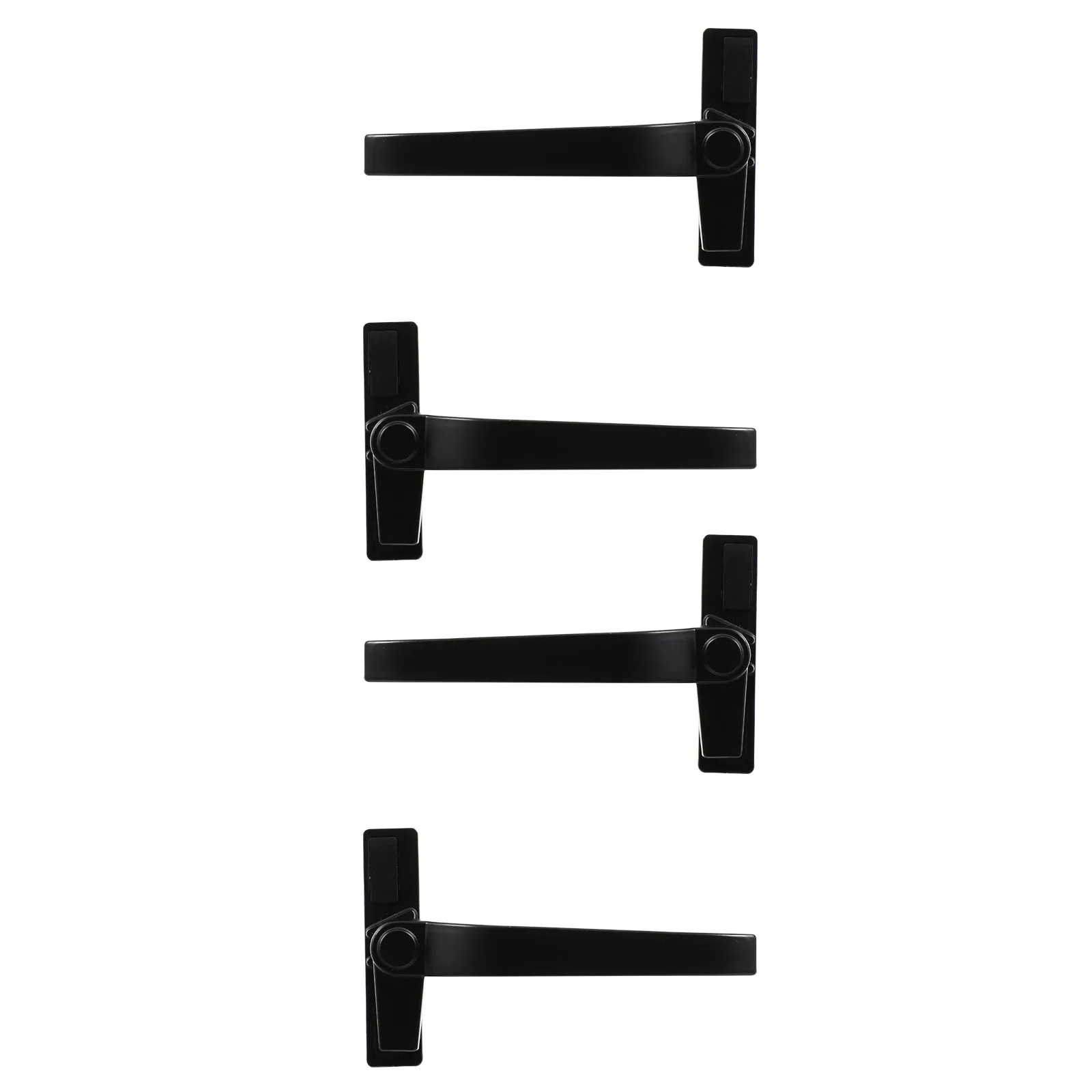 4Pcs Aluminum Alloy Window Pull Handles Heavy Duty Rust Resistant Modern Hardware for Home and Office