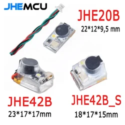 JHE42B/ JHE42B_S/ JHE20B Mini buscador 5V rastreador de zumbador súper ruidoso 110dB con alarma de zumbador LED para controlador de vuelo de Dron RC FPV