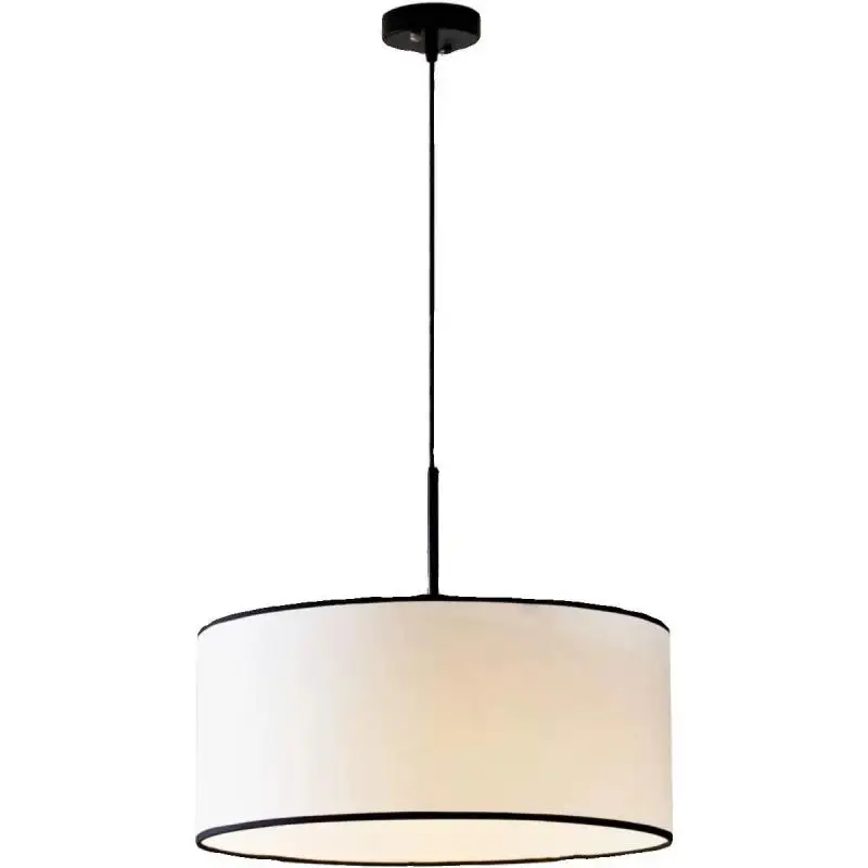 Wabi Sabi Pendant Light Vintage Nordic Fabric Hanging Lamp for Kitchen Restaurant Living Room Home Decor Suspension Luminaire