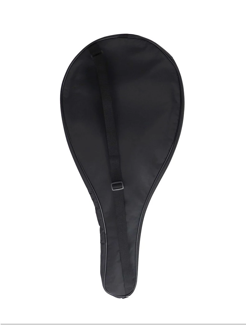 Oxford Tennis Bag Portable Single Shoulder Professional Original Tennis Racket Cover Bag Badminton Storage Carry Bags Black