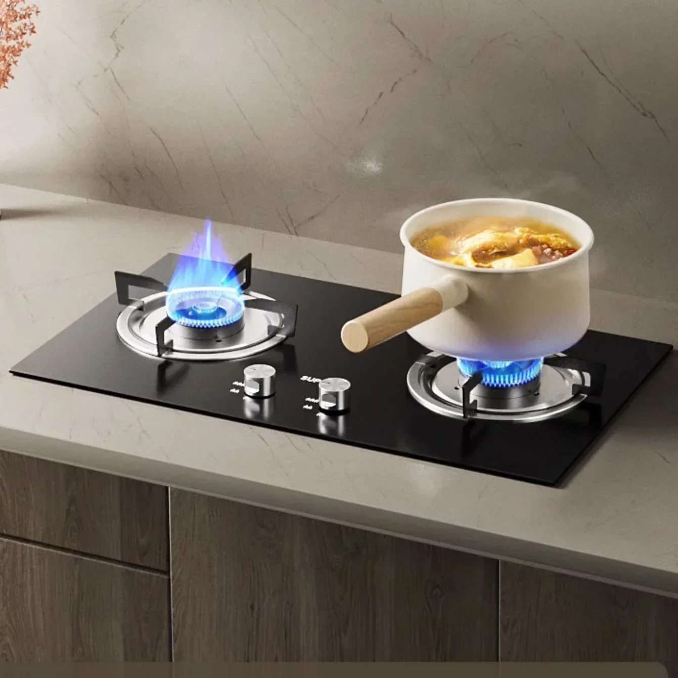 

Supor Gas Stove Mb11 Household Gas Stove Double Burner Desktop Natural Gas Stove Liquefied Petroleum Embedded