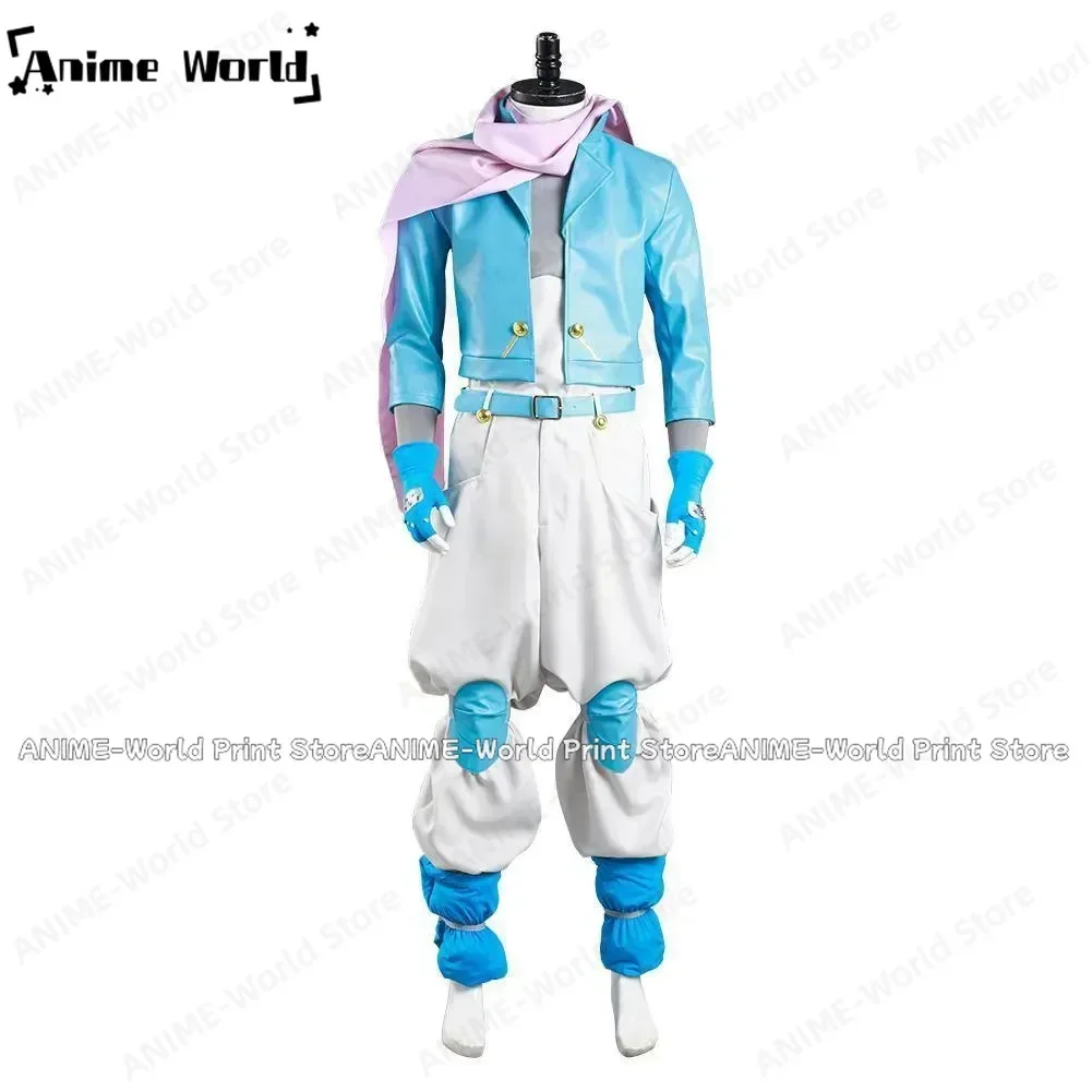 

《Custom Size》Battle Tendency Caesar Anthonio Zeppeli Coat Pants Outfits Halloween Carnival Suit Cosplay Costume