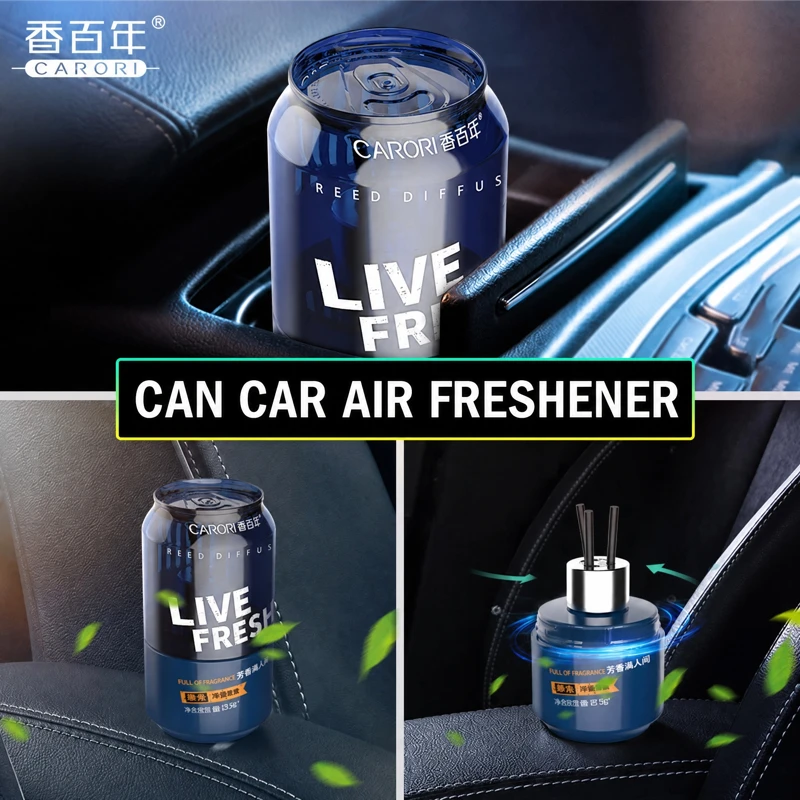CARORI Car Perfume Cola‑Can‑Style Premium Car Air Freshener for Odor Removal and Deodorization